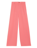 Crepe Wide Leg Trousers