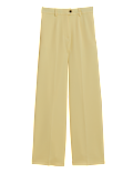 Crepe Wide Leg Trousers