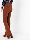 Slim Fit Flared Trousers