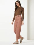 Wide Leg Ankle Grazer Trousers
