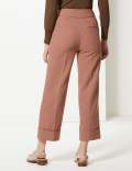 Wide Leg Ankle Grazer Trousers