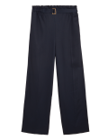 Pure Tencel™ Belted Wide Leg Trousers
