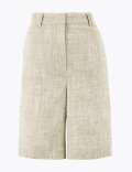 Tailored Linen Shorts