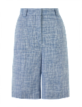 Tailored Linen Shorts