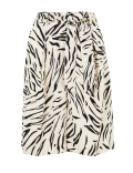 Animal Print High Waist Tailored Shorts
