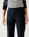 Jersey Straight Leg Trousers
