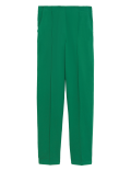Jersey Straight Leg Trousers