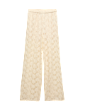 Lace Wide Leg Trousers