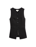 Jersey Collarless Waistcoat