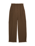 Double Pleat Cuff Detail Trousers