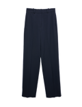 Straight Leg Trousers with Stretch