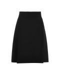 Pleat Front Mini Skirt