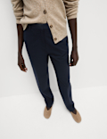 Straight Leg Trousers with Stretch