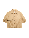 Pure Cotton Balloon Sleeve Jacket