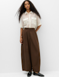 Barrel Leg Trousers