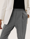 Jersey Tapered Ankle Grazer Trousers
