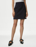 Jersey Mini A-Line Skirt