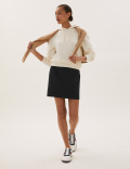 Jersey Mini A-Line Skirt