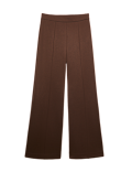 Premium Jersey Seam Detail Wide Leg Trousers