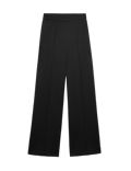 Premium Jersey Seam Detail Wide Leg Trousers