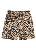Animal Print High Waisted Shorts