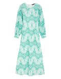 Pure Cotton Broderie Midaxi Tea Dress