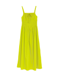 Smocked Strappy Midaxi Dress