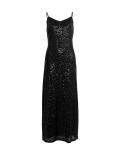 Sequin V-Neck Midaxi Cami Dress
