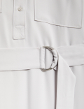 Midi Utility Shirt Dress