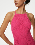 Cotton Rich Textured Midaxi Slip Dress