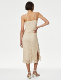 Cotton Rich Textured Midaxi Slip Dress