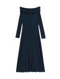 Jersey Bardot Midaxi Column Dress