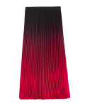 Ombre Pleated Midaxi Skirt