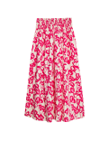 Pure Cotton Printed Maxi A-Line Skirt