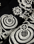 Pure Cotton Embroidered Mini Smock Dress