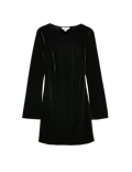 Velvet Mini Skater Dress