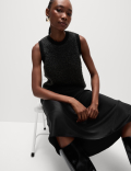 Satin Midaxi Slip Skirt