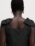 Bow Detail Mini Dress