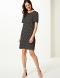 Polka Dot Shift Dress
