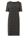 Polka Dot Shift Dress