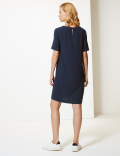 Short Sleeve Shift Dress