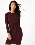 Animal Print Bodycon Mini Dress