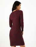 Animal Print Bodycon Mini Dress