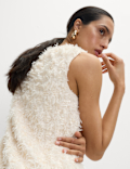 Embellished Mini Dress