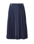 Jersey Pleated Midi Skirt