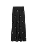 LACE EMBELISHED SKIRT