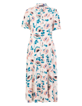 Floral Midaxi Shirt Dress