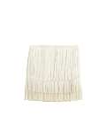 Fringe High Waisted Mini Skirt
