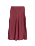 SATIN SLIP SKIRT