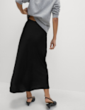 SATIN SLIP SKIRT